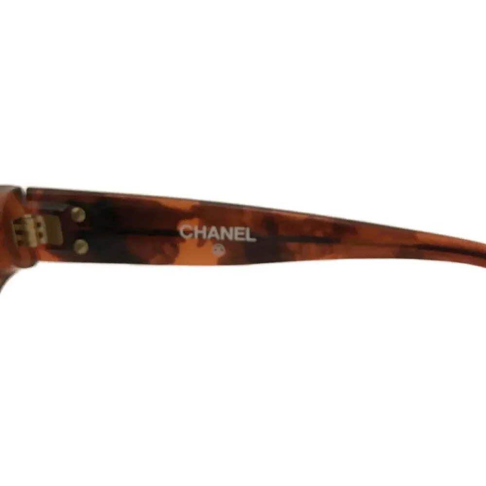 CHANEL Tortoise Shell CC Sunglasses Brown - Picture 9 of 15